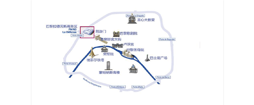 法国巴黎旅游路线-法国巴黎旅游路线图