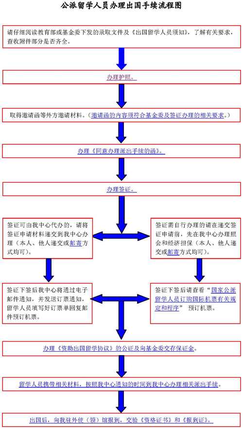 出国手续办理流程_因公出国手续办理流程