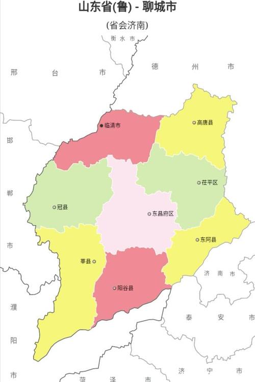 山东聊城地图全图_山东聊城地图全图最新版